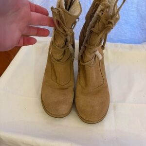 Mudd Light Brown Ankle Booties